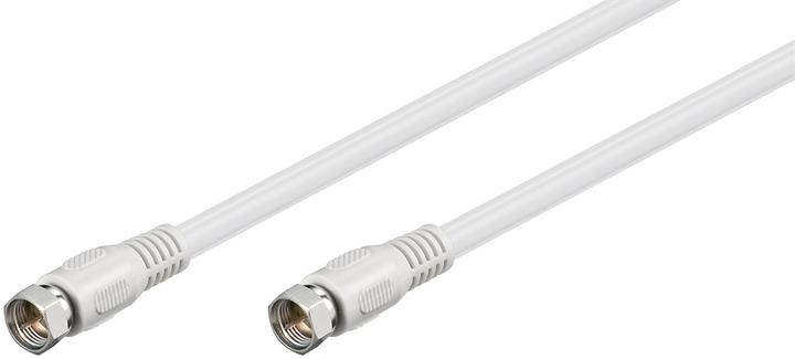 Immagine prodotto Goobay Cavo antenna SAT 80 dB, 2x schermato (80 dB, Cavi antenna)
