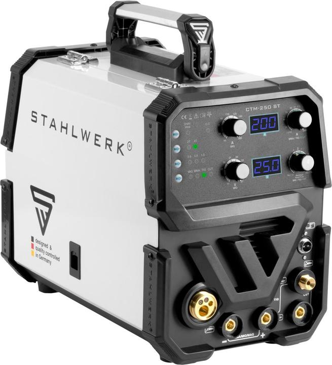 Actual product image Stahlwerk CTM-250 ST Digital 5-in-1 inverter combi welder with 200 A