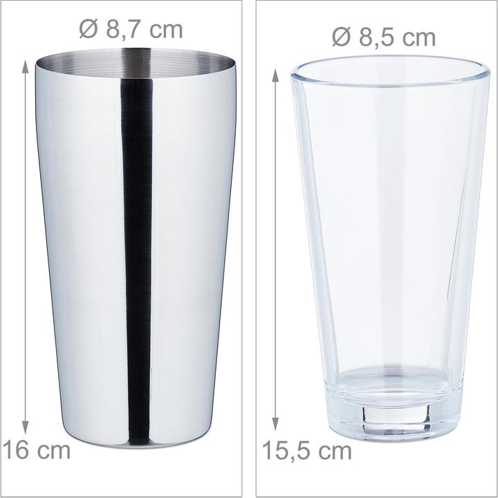Productafbeelding Relaxdays Cocktail shaker (Cocktailshaker)