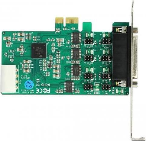 Image du produit Delock Carte PCI Express > 4 x série RS-232