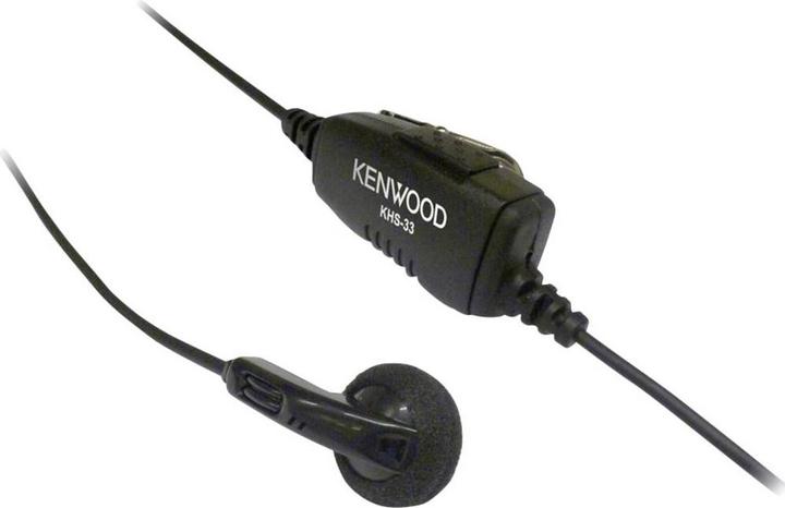 Actual product image Kenwood In ear headset with PTT
