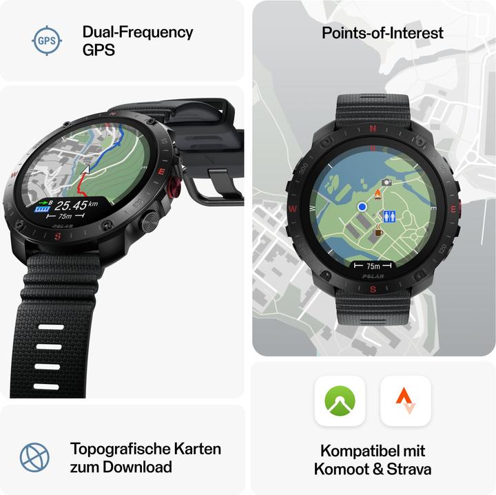 Produktbild Polar Grit X2 Pro H10 Bundle (48.60 mm)