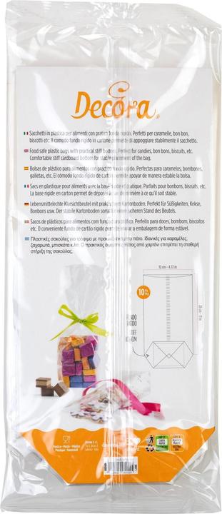 Image du produit Decora Sacs à biscuits (Pochette cadeau, 10 x)