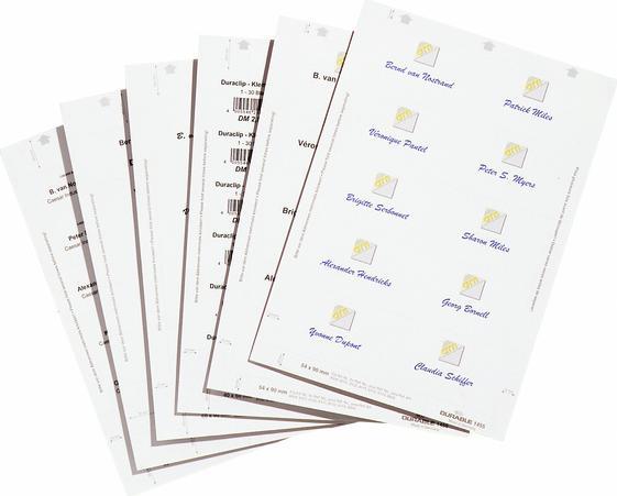 Actual product image Durable Einstecketiketten Badgemaker für Namensschilder