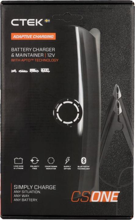 Image du produit Ctek Chargeur de batterie CS One (12V, 8 A)