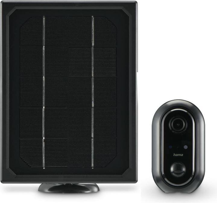 Image du produit Hama Caméra de surveillance, caméra WLAN d'extérieur, batterie, solaire, enregistrement, 1080p (1920 x 1080 Pixels)