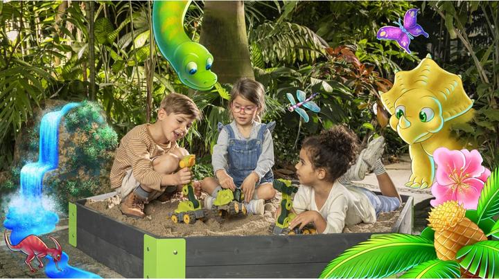 Actual product image BIG -PW Mini Dino Triceratops
