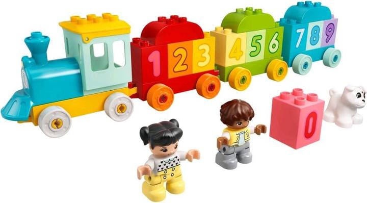 Productafbeelding LEGO Cijfertrein Leren tellen (10954)