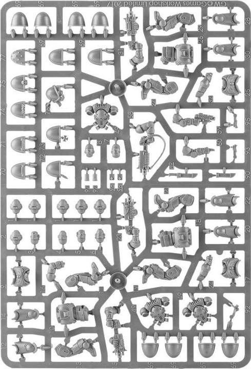 Actual product image Games Workshop Warhammer 40k - Space Marine Primaris Intercessors (Plastic)