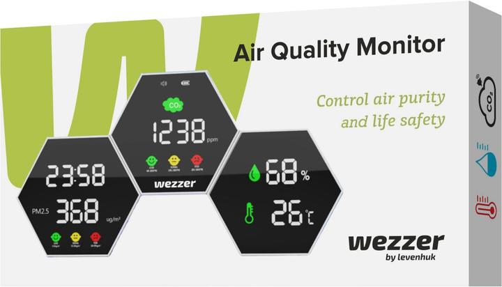 Actual product image Levenhuk Wezzer Air PRO DM50 Air Quality Meter