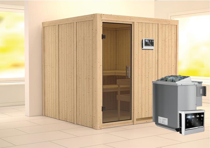 Produktbild Karibu Rodin ohne Dachkranz (9 KW Bio externe Steuerung)