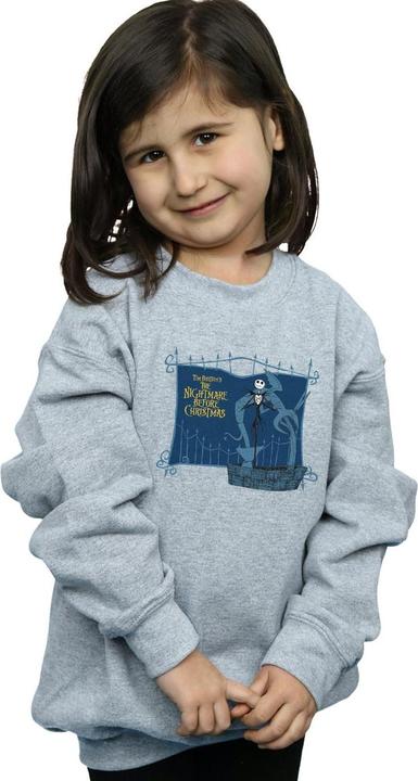 Produktbild Disney Nightmare Before Christmas Jack And The Well Sweatshirt Mädchen (152, 158)