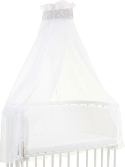 Produktbild Tobi babybay Himmel perlgrau/Sterne weiss