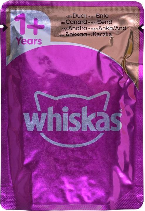 Actual product image Whiskas saszetki z drobiem dla kota 80x85g (Senior, 1 pcs., 6800 g)