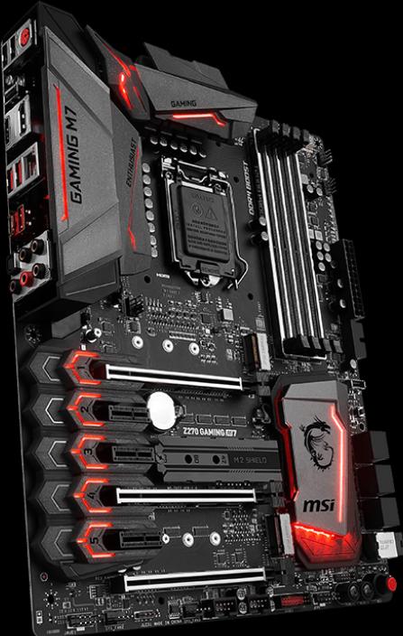 Image du produit MSI Z270 Gaming M7 (LGA 1151, Intel Z270, ATX)