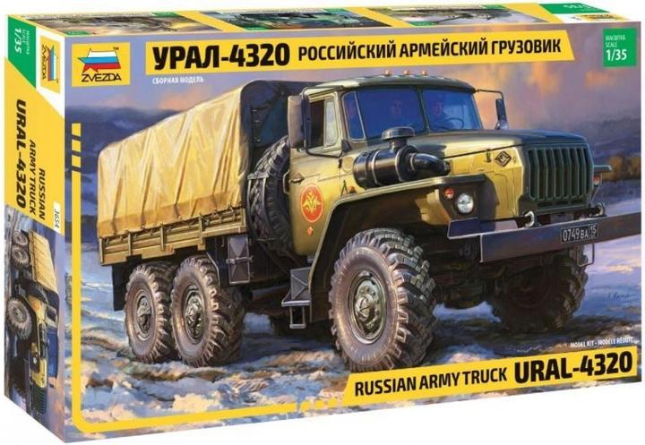Actual product image 1:35 Ural 4320 - Russian Truck