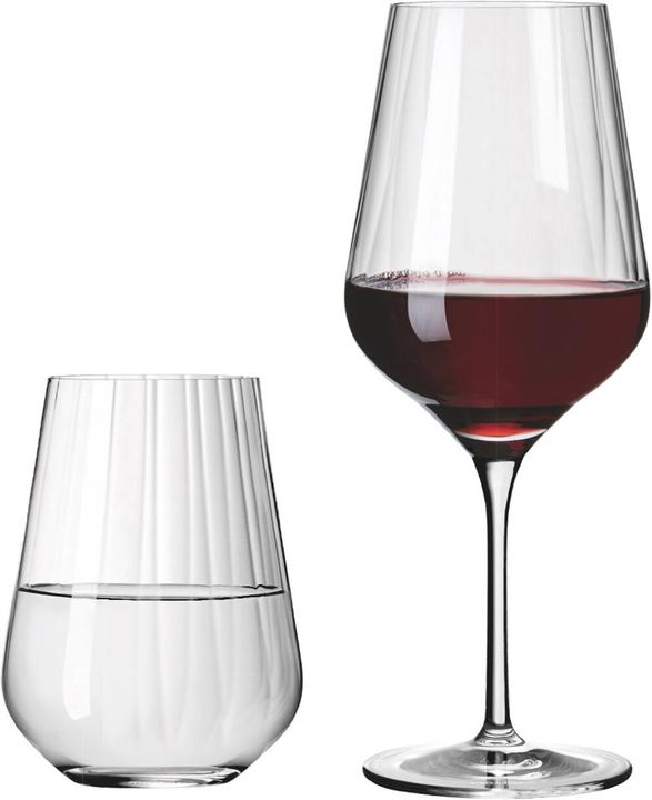 Ritzenhoff Rotwein- & Wassergläser Sternschliff (57 cl, 12 Gläser, Rotweingläser)