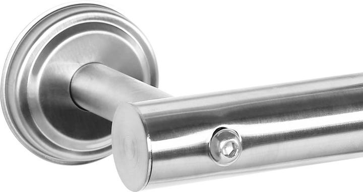 Produktbild Wiltec Balkongeländer Edelstahl 90x128cm französischer Balkon Geländer Robust