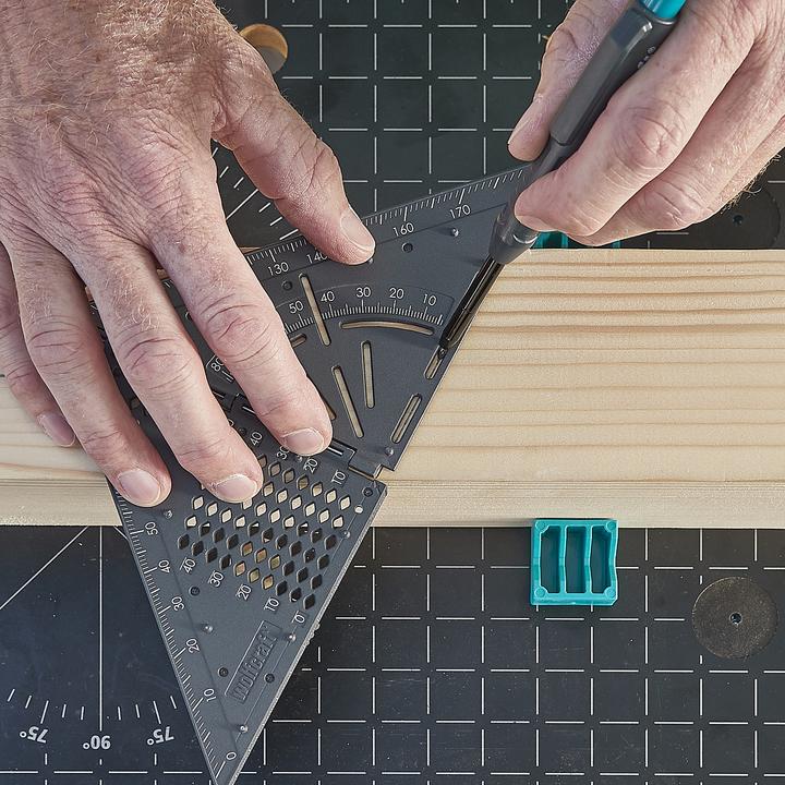 Produktbild wolfcraft Mess- und Markierwinkel VARIO 3D