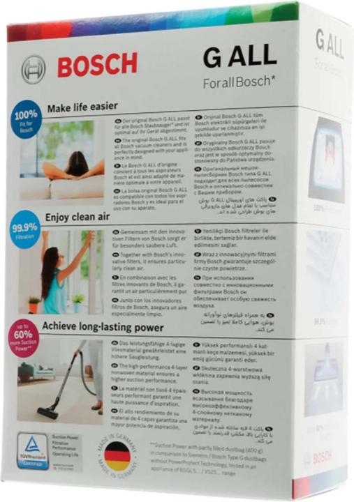 Produktbild Bosch Hausgeräte PowerProtect Type G ALL, BBZ41FGALL (1 x)