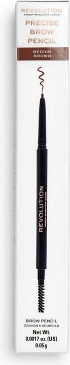 Actual product image Makeup Revolution Precise Brow Pencil (Medium Brown)