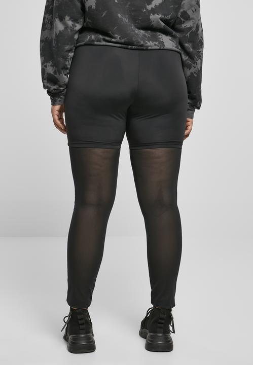 Immagine prodotto Urban Classics Leggings trasparenti a rete tecnica a vita alta da donna (S)