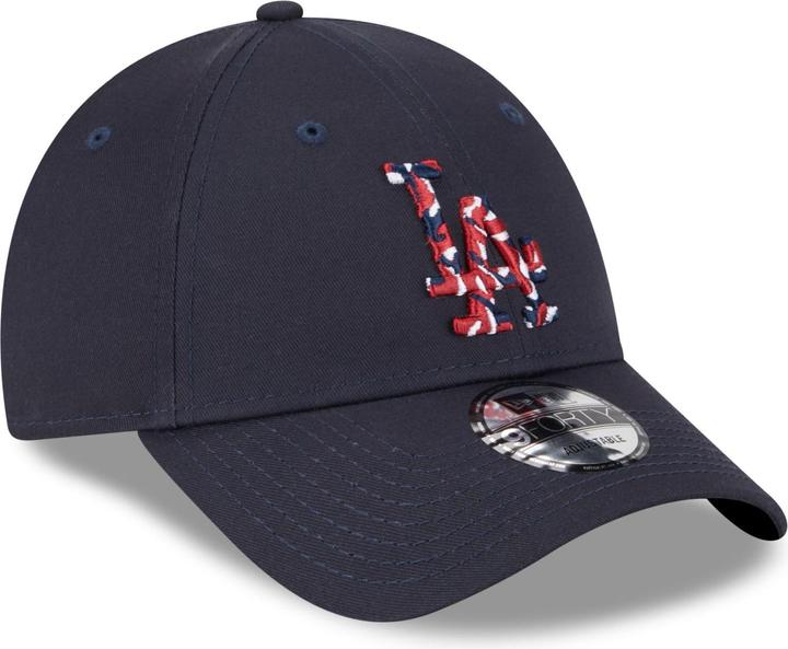 Actual product image New Era 9Forty Strapback Cap - Infill Los Angeles Dodgers