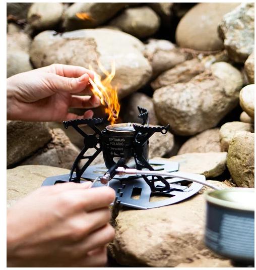 Actual product image Optimus Stove Stand for soft ground, 21 x 21 cm