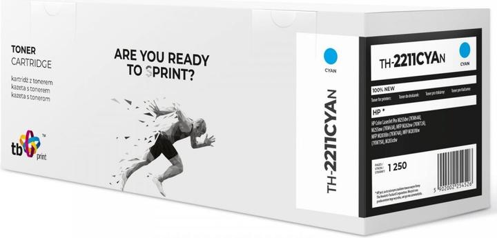 Image du produit Toner pour HP Color LJ Pro M255 W2211A TH-2211CYAN 100% new CY (C)