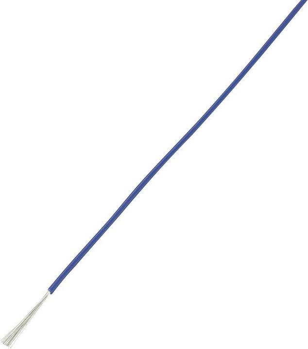 Tru Components Stranded wire LiY 1 x 0.22 mm² Blue 15 (10 m)