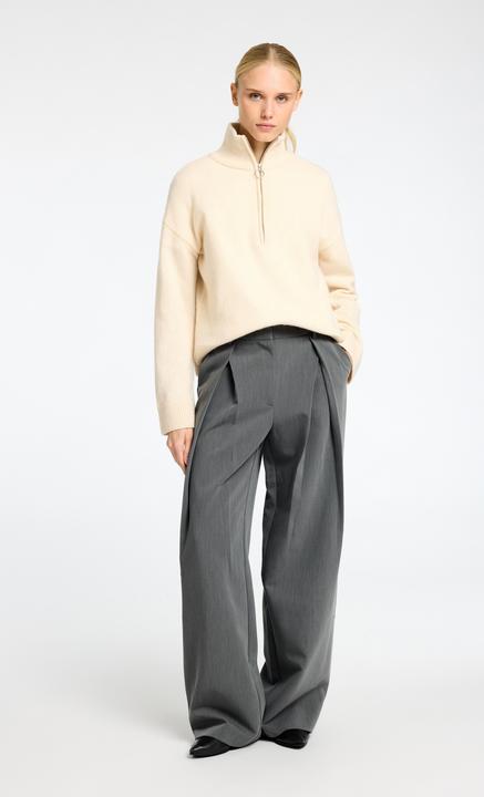 Actual product image Selected Femme Knitted half-zip jumper (XS)