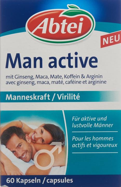 Produktbild Abtei Man Active (60 Stück, Kapseln)