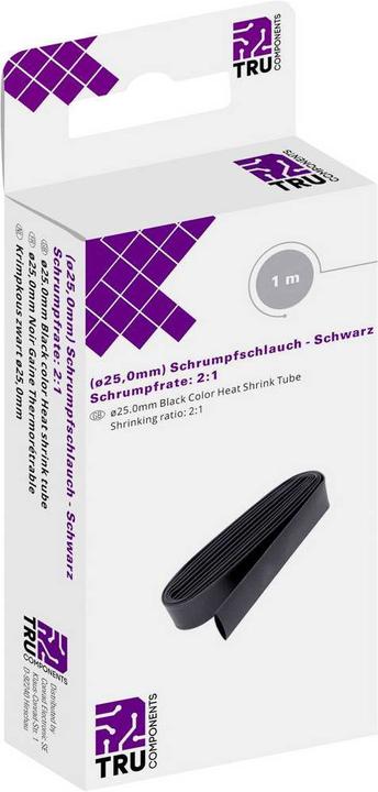Actual product image Tru Components Heat shrink tubing set thin-walled - 2:1 (1 x)