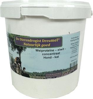 Dierendrogist Wei Proteine Eiwit Concentraat Hond / Kat (Dog, Cat)