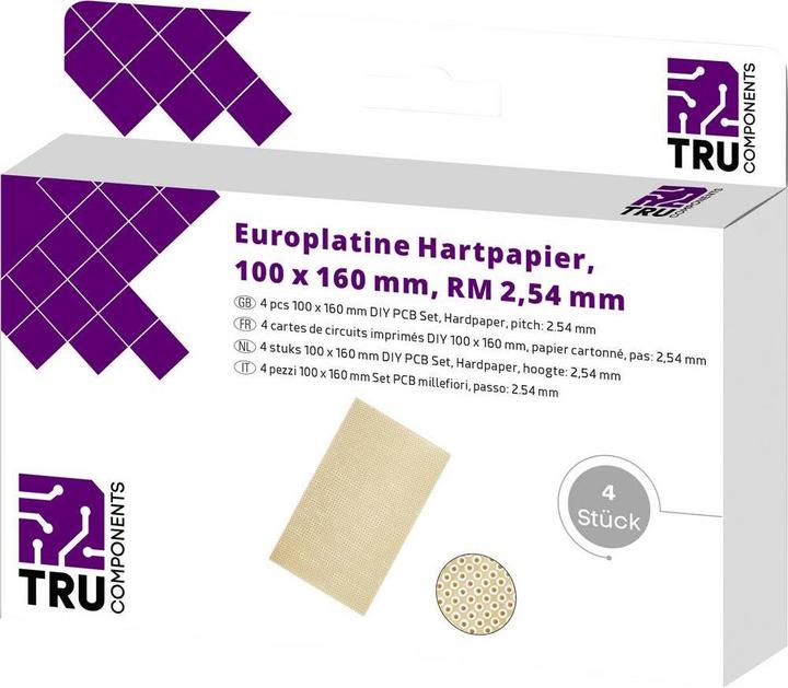 Produktbild Tru Components Punktraster-Platine (Platine)