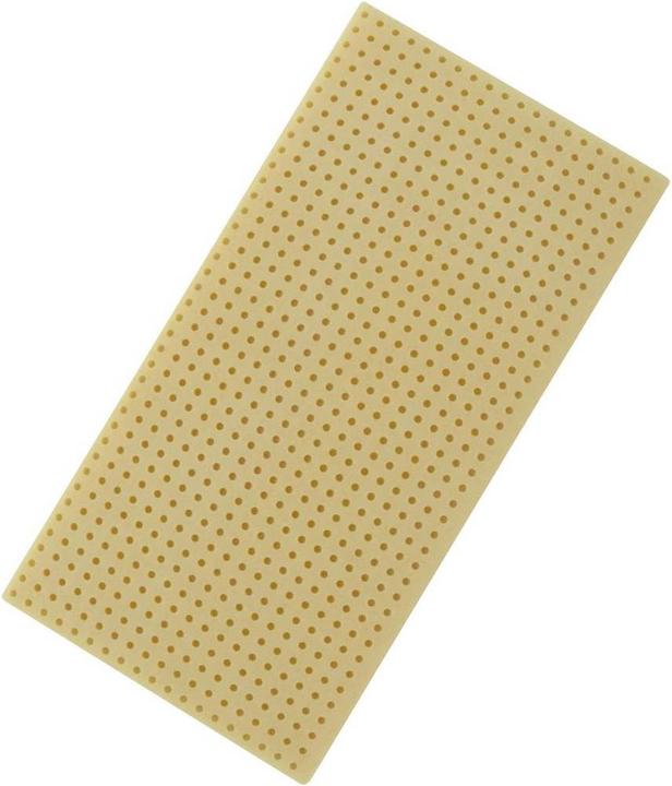 Actual product image Tru Components Euro board without copper layer (Circuit board)