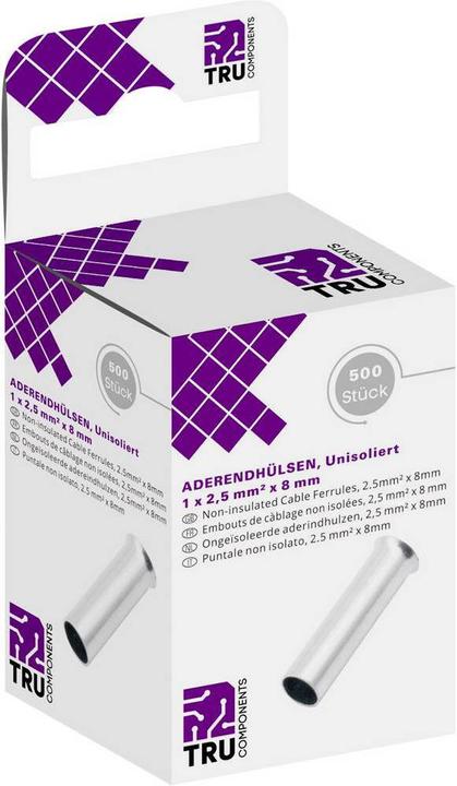 Produktbild Tru Components Aderendhülsen-Set - unisoliert