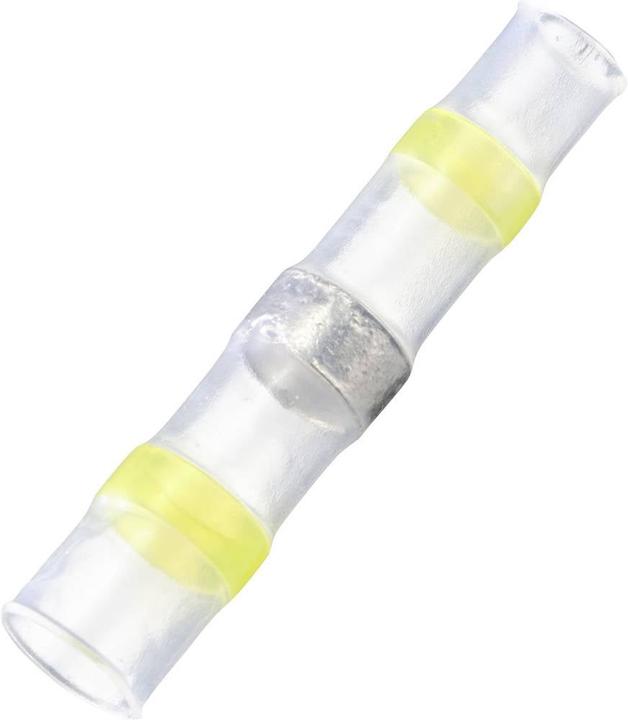 Actual product image Tru Components Butt connector with heat shrink tubing