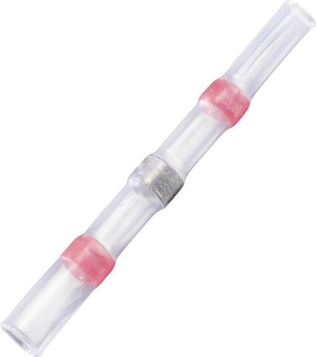 Actual product image Tru Components Butt connector with heat shrink tubing