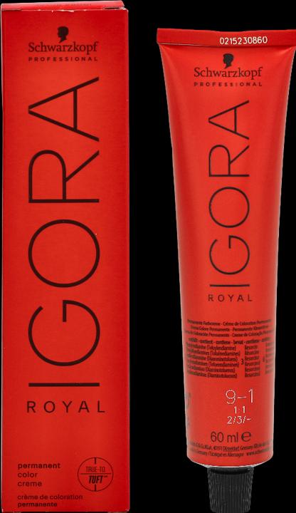 Produktbild Schwarzkopf Professional Igora Royal (9-1 Extra Hellblond Cendre)