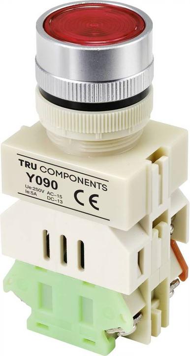Immagine prodotto Tru Components Pulsante 250 V/AC 5 A 1 x On/(On) momentaneo 1 pz.