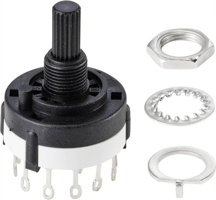 Actual product image Tru Components Rotary switch