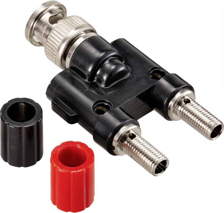 Actual product image Tru Components Adapter BNC plug - Pok terminal