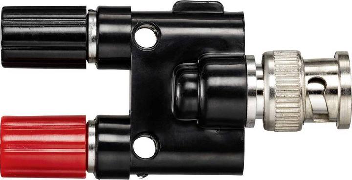Actual product image Tru Components Adapter BNC plug - Pok terminal