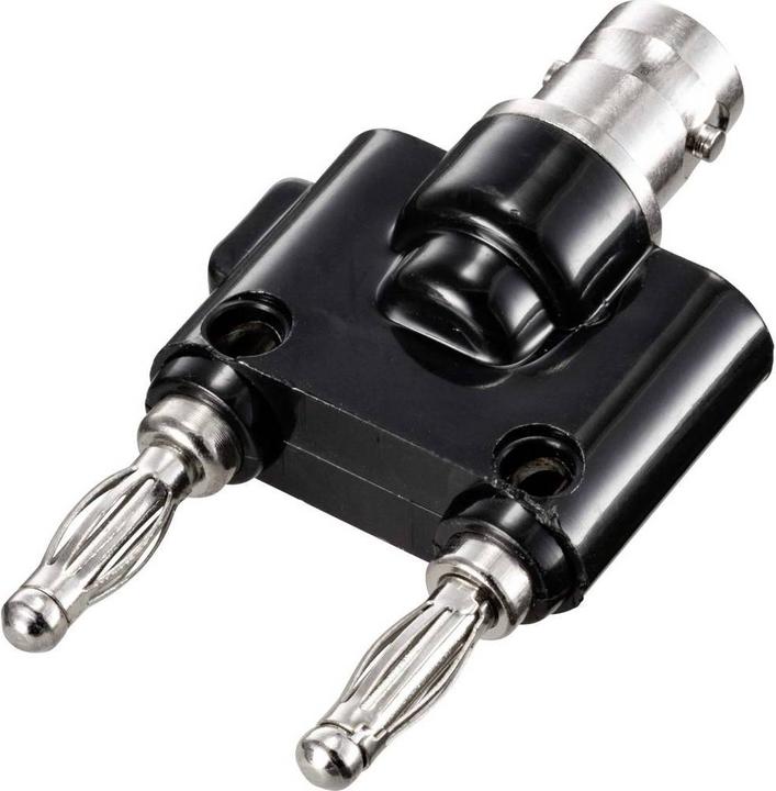 Actual product image Tru Components Adapter BNC socket 2x banana plug