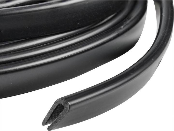 Actual product image Tru Components Edge Protection PVC Black 10 m (Housing)