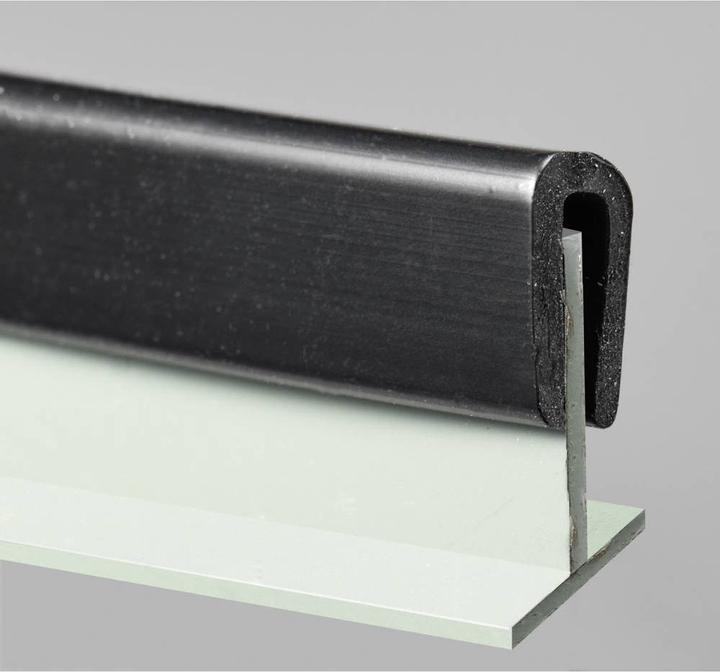 Actual product image Tru Components Edge Protection PVC Black 10 m (Housing)