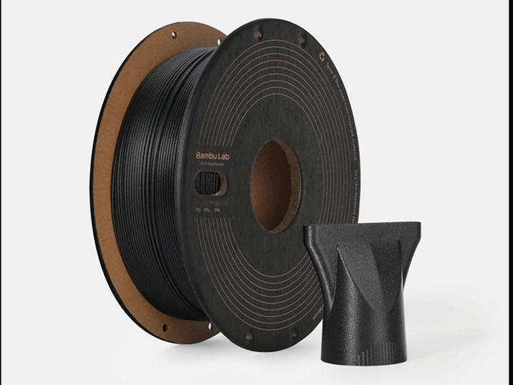 Bambu Lab Filament PPA CF black 0.75kg (750 g, Schwarz)