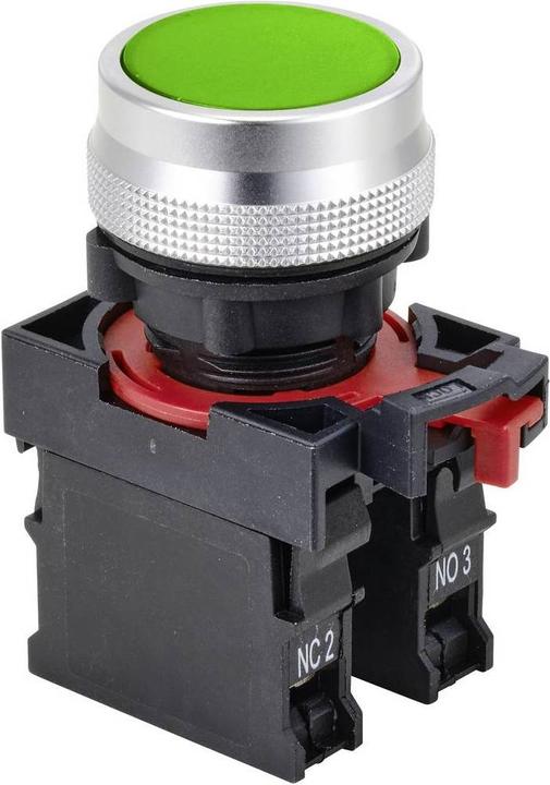Productafbeelding Tru Components Drukschakelaar 22 mm met vergrendeling ONPOW26-11Z/G