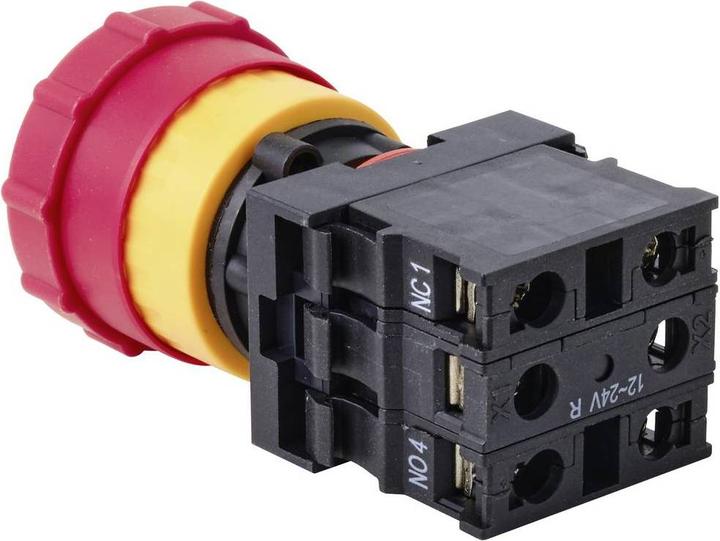 Image du produit Tru Components Arrêt d'urgence 22 mm ONPOW26-11TSA/R/12V
